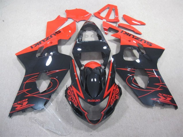 Carénage Moto Suzuki GSXR 600 K4 04-05 - Noir Rouge