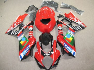 Carénage Moto Suzuki GSXR 600 K4 04-05 - Rouge Noir