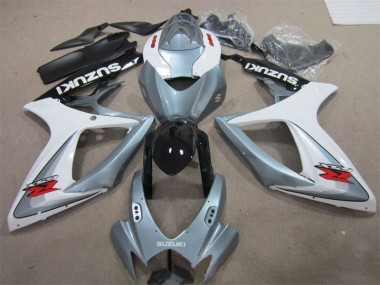Carénage Moto Suzuki GSXR 600 K6 06-07 - Blanc Gris