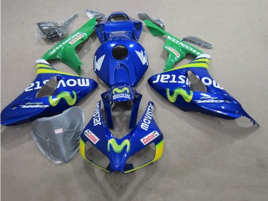 Carénage Moto Suzuki GSXR 600 K6 06-07 - Bleu Movistar Castrol