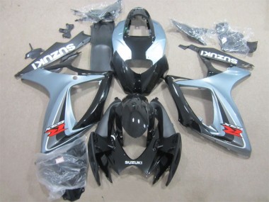 Carénage Moto Suzuki GSXR 600 K6 06-07 - Noir Gris