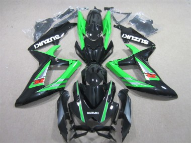 Carénage Moto Suzuki GSXR 600 K6 06-07 - Noir Vert