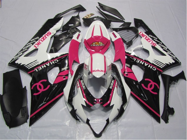 Carénage Moto Suzuki GSXR 600 K6 06-07 - Rose Chanel Carénage Moto Suzuki GSXR 600 K6 06-07 - Rose Chanel