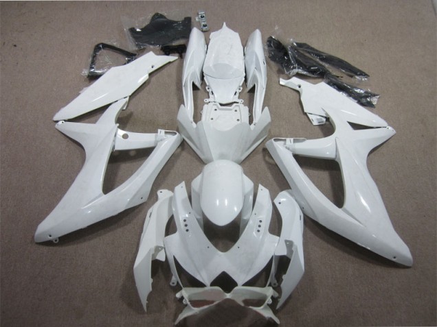 Carénage Moto Suzuki GSXR 600 K8 08-10 - Blanc Carénage Moto Suzuki GSXR 600 K8 08-10 - Blanc