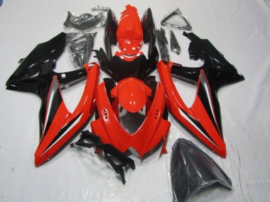 Carénage Moto Suzuki GSXR 600 K8 08-10 - Rouge Noir