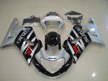 Carénage Moto Suzuki GSXR 750 K1 K2 K3 01-03 - Noir Argent