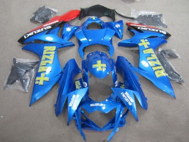 Carénage Moto Suzuki GSXR 750 K11 11-24 - Bleu Jaune Rizla