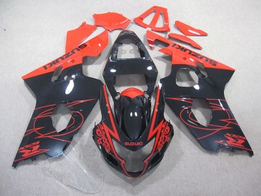 Carénage Moto Suzuki GSXR 750 K4 04-05 - Rouge Noir