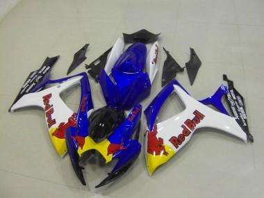 Carénage Moto Suzuki GSXR 750 K6 06-07 - Bleu Blanc Red Bull