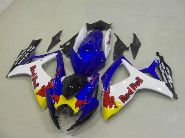 Carénage Moto Suzuki GSXR 750 K6 06-07 - Bleu Blanc Red Bull Carénage Moto Suzuki GSXR 750 K6 06-07 - Bleu Blanc Red Bull