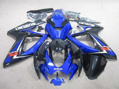Carénage Moto Suzuki GSXR 750 K6 06-07 - Bleu Noir