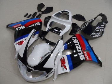Carénage Moto Suzuki TL1000R 98-03 - Blanc Bleu Motul