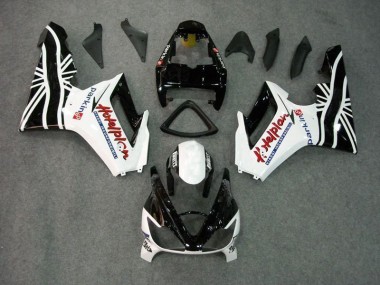 Carénage Moto Triumph Daytona 675 Triple 06-08 - Noir Blanc