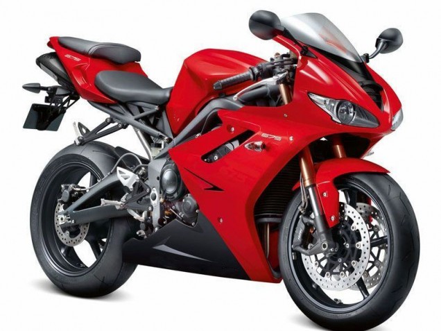 Carénage Moto Triumph Daytona 675 Triple 06-08 - Rouge Noir Carénage Moto Triumph Daytona 675 Triple 06-08 - Rouge Noir
