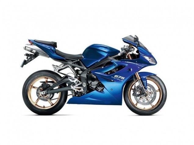 Carénage Moto Triumph Daytona 675 Triple 09-12 - Bleu Carénage Moto Triumph Daytona 675 Triple 09-12 - Bleu