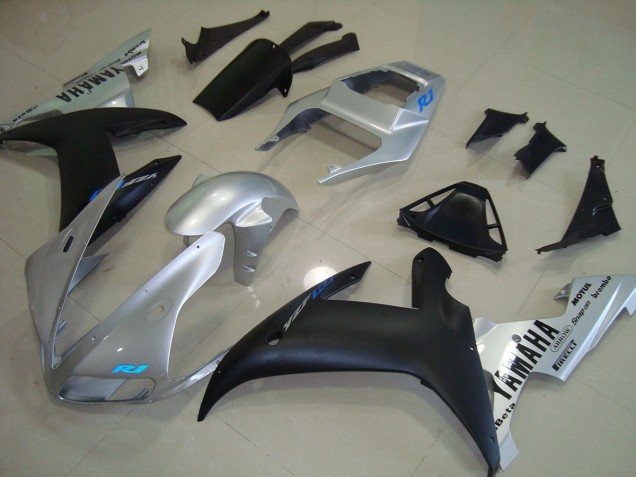 Carénage Moto Yamaha R1 02-03 - Argent Bleu Carénage Moto Yamaha R1 02-03 - Argent Bleu