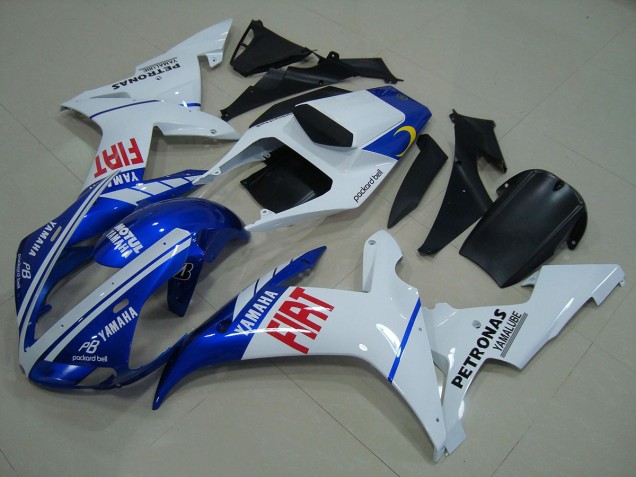 Carénage Moto Yamaha R1 02-03 - Bleu Blanc
