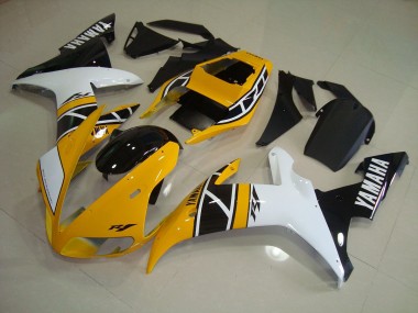 Carénage Moto Yamaha R1 02-03 - Jaune Anniversary