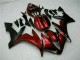 Carénage Moto Yamaha R1 04-06 - Rouge Noir