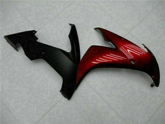 Carénage Moto Yamaha R1 04-06 - Rouge Noir