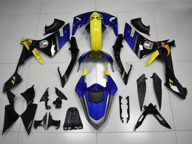 Carénage Moto Yamaha R1 07-08 - Bleu Requin