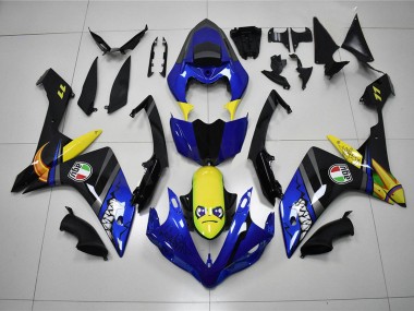 Carénage Moto Yamaha R1 07-08 - Bleu Requin