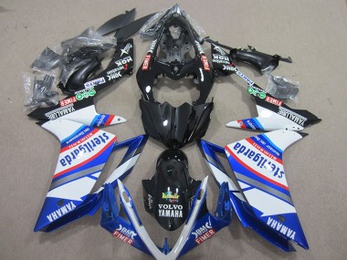 Carénage Moto Yamaha R1 07-08 - Noir Blanc Sterilgarda