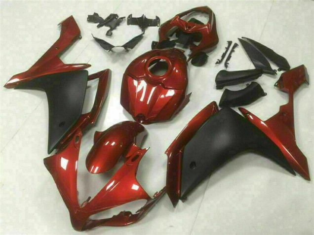 Carénage Moto Yamaha R1 07-08 - Rouge Noir Carénage Moto Yamaha R1 07-08 - Rouge Noir