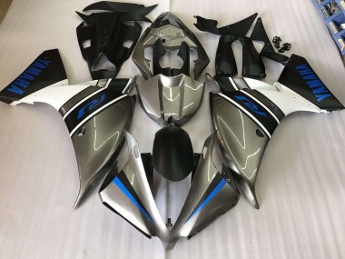 Carénage Moto Yamaha R1 09-11 - Argent Bleu
