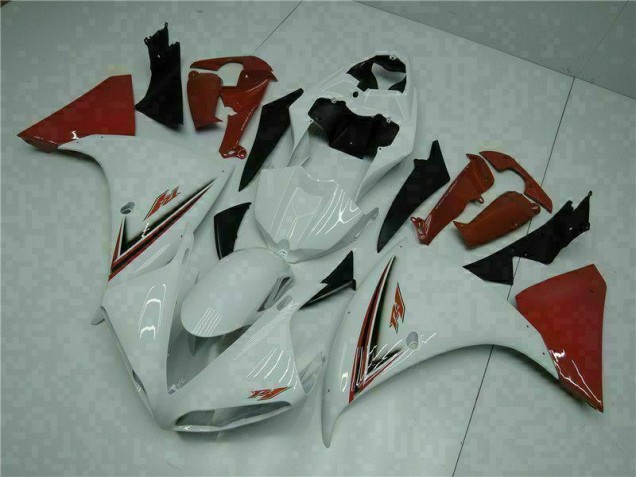 Carénage Moto Yamaha R1 09-11 - Blanc Rouge Carénage Moto Yamaha R1 09-11 - Blanc Rouge