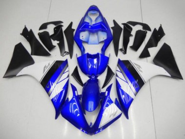 Carénage Moto Yamaha R1 09-11 - Bleu Blanc Noir