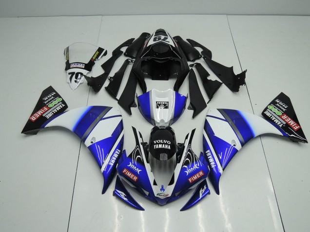 Carénage Moto Yamaha R1 09-11 - Bleu Noir Sterilgarda