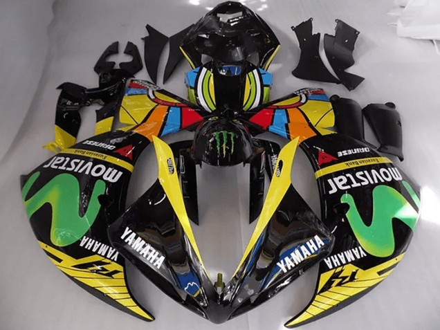 Carénage Moto Yamaha R1 09-11 - Rossi Movistar