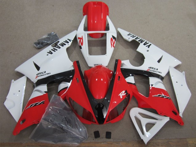 Carénage Moto Yamaha R1 09-11 - Rouge Blanc Noir Carénage Moto Yamaha R1 09-11 - Rouge Blanc Noir