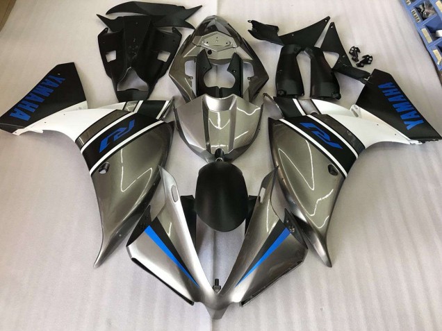 Carénage Moto Yamaha R1 12-14 - Argent Bleu Carénage Moto Yamaha R1 12-14 - Argent Bleu
