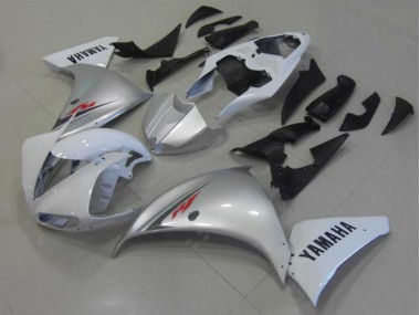 Carénage Moto Yamaha R1 12-14 - Blanc Argent