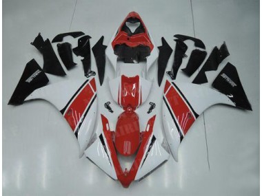 Carénage Moto Yamaha R1 12-14 - Blanc Rouge Noir