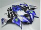 Carénage Moto Yamaha R1 12-14 - Bleu Blanc Noir Carénage Moto Yamaha R1 12-14 - Bleu Blanc Noir