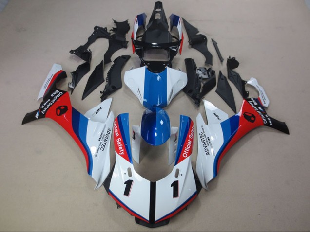 Carénage Moto Yamaha R1 15-19 - Blanc Bleu Rouge Advantec Carénage Moto Yamaha R1 15-19 - Blanc Bleu Rouge Advantec