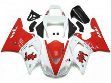 Carénage Moto Yamaha R1 98-99 - Rouge Blanc