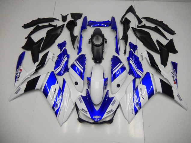 Carénage Moto Yamaha R3 15-22 - Bleu Blanc Bleu Blanc ENEOS