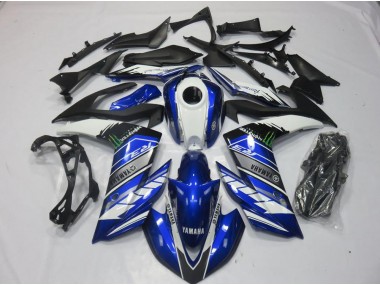 Carénage Moto Yamaha R3 15-22 - Monster Bleu