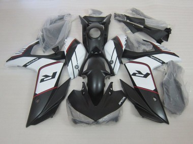 Carénage Moto Yamaha R3 15-22 - Noir Blanc