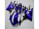 Carénage Moto Yamaha R6 03-05 - Bleu Blanc Noir Carénage Moto Yamaha R6 03-05 - Bleu Blanc Noir