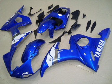 Carénage Moto Yamaha R6 03-05 - Bleu