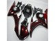 Carénage Moto Yamaha R6 03-05 - Noir Rouge Flamme Carénage Moto Yamaha R6 03-05 - Noir Rouge Flamme