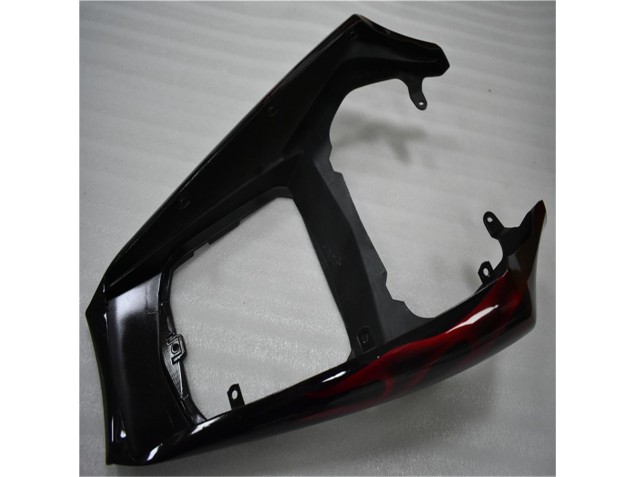 Carénage Moto Yamaha R6 03-05 - Noir Rouge Flamme Carénage Moto Yamaha R6 03-05 - Noir Rouge Flamme