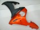 Carénage Moto Yamaha R6 03-05 - Orange Noir