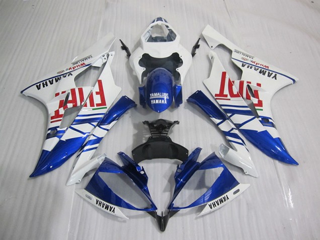 Carénage Moto Yamaha R6 06-07 - Bleu Blanc Fiat Carénage Moto Yamaha R6 06-07 - Bleu Blanc Fiat