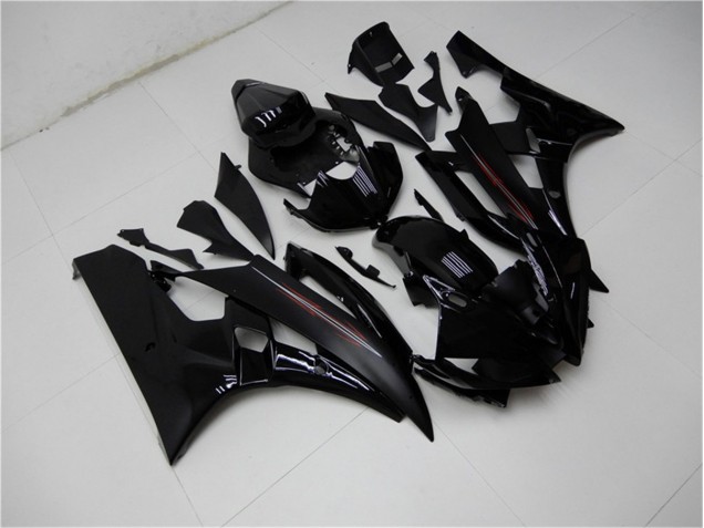 Carénage Moto Yamaha R6 06-07 - Brillant Noir Mat Carénage Moto Yamaha R6 06-07 - Brillant Noir Mat